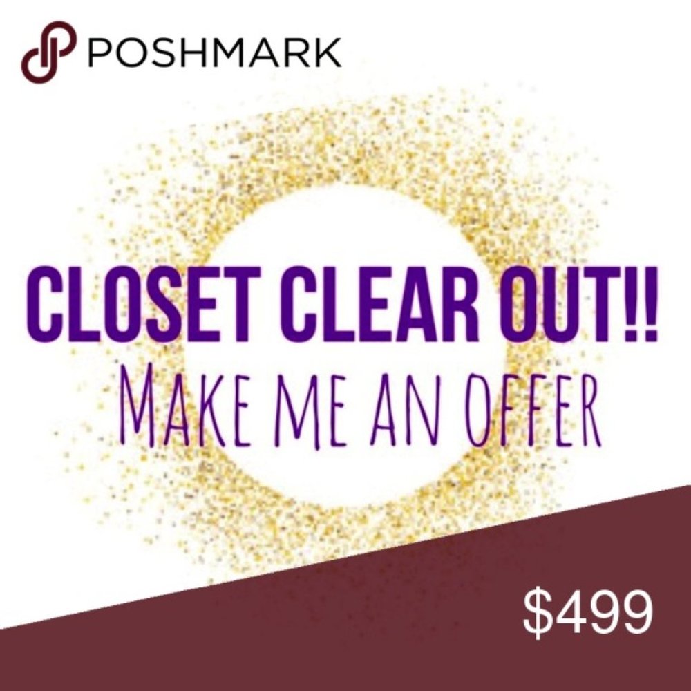 Closet Clean Out! Accepting Offers!